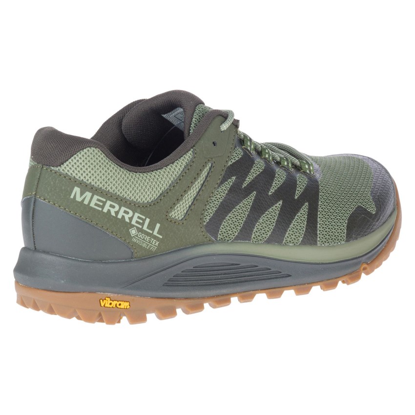 Chaussure Trail Merrell Nova 2 GORE-TEX Vert Olive Homme | P.M.GMCO